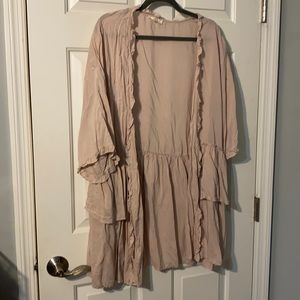 Women’s kimono size small Easel dusty pink